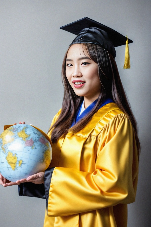 Graduation photo Babe example 3